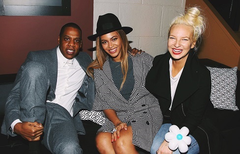 sia con beyonc� y jay z